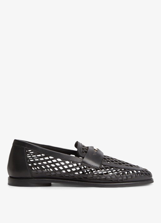 Tommy Hilfiger Loafer met opengewerkt dessin