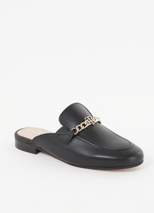 Tommy Hilfiger Loafer van leer met logo