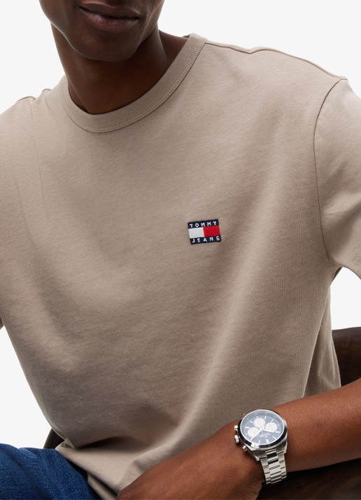 Tommy Hilfiger Longsleeve met logo - detail 5 khaki