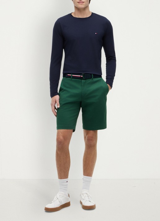 Tommy Hilfiger Longsleeve met logo - voorkant 2 donkerblauw