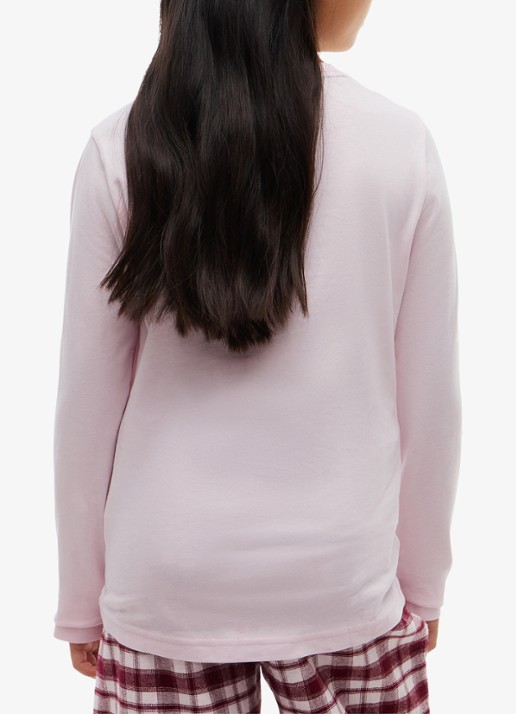 Tommy Hilfiger Longsleeve met logoborduring in 2-pack - achterkant 6 wit