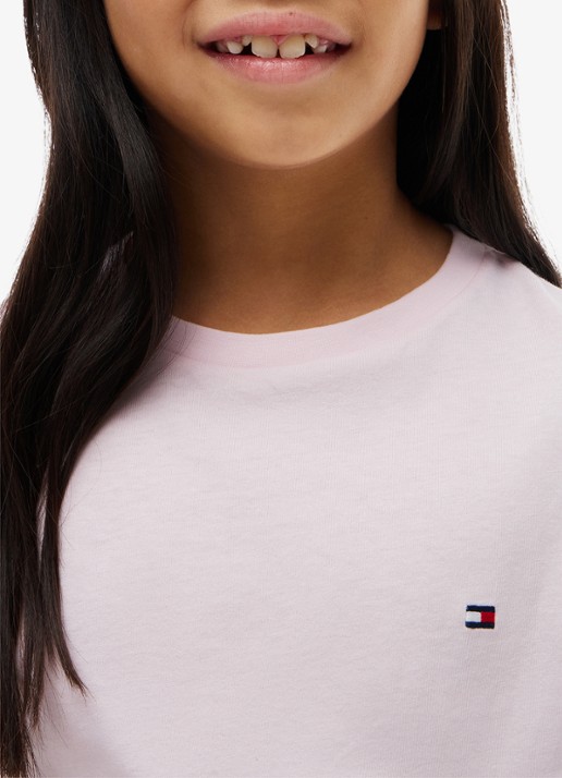 Tommy Hilfiger Longsleeve met logoborduring in 2-pack - detail 3 wit