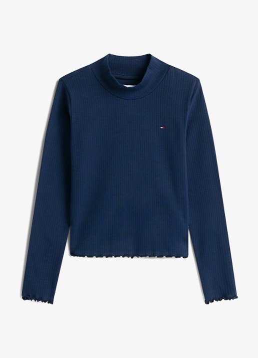 Tommy Hilfiger Longsleeve top met logoborduring