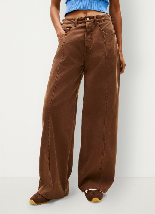 Tommy Hilfiger Mid rise loose fit jeans met gekleurde wassing