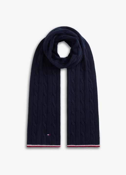 Tommy Hilfiger Muts en sjaal in giftbox - detail 3 donkerblauw