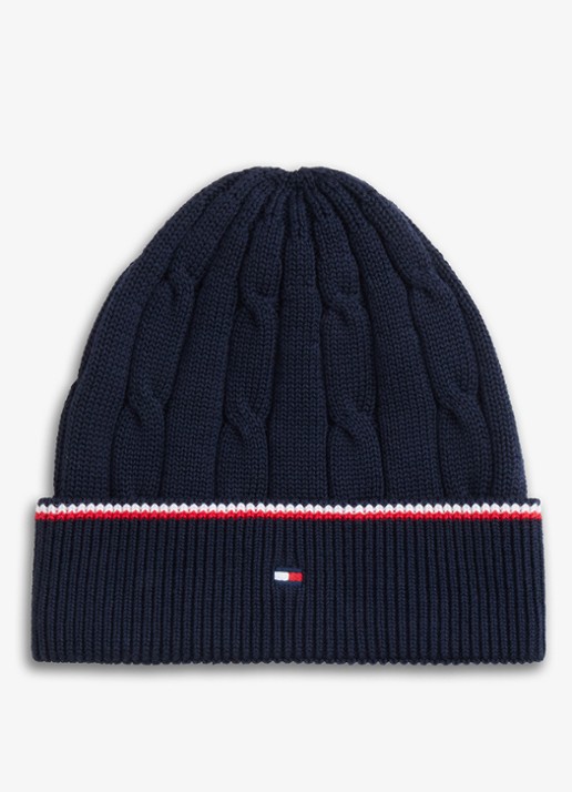 Tommy Hilfiger Muts en sjaal in giftbox - detail 4 donkerblauw
