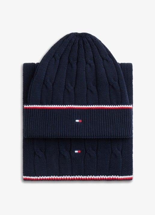 Tommy Hilfiger Muts en sjaal in giftbox