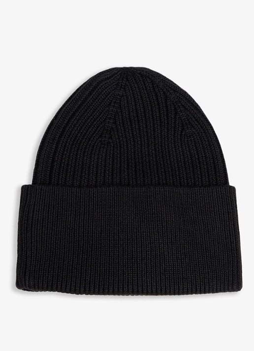 Tommy Hilfiger Muts met logo - detail 2 zwart