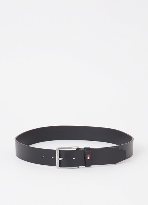 Tommy Hilfiger New Denton riem van leer