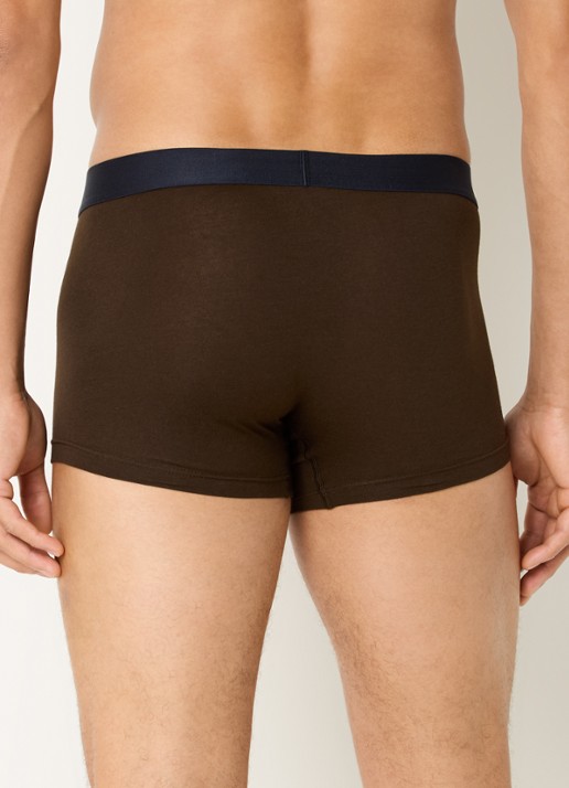 Tommy Hilfiger Original boxershorts met logoband in 3-pack - achterkant 3 blauw
