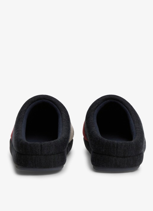 Tommy Hilfiger Pantoffels met colour-blocking - detail 6 donkerblauw