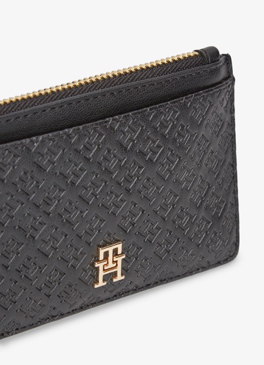 Tommy Hilfiger Pasjeshouder met logoprint - detail 2 zwart
