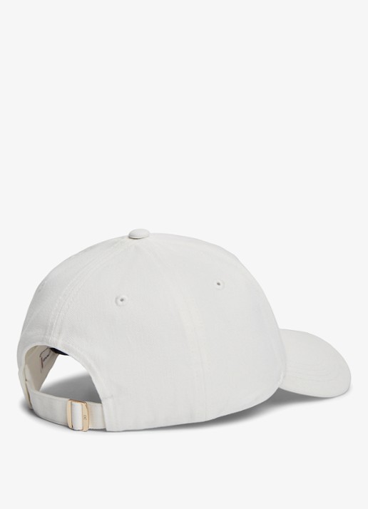 Tommy Hilfiger Pet met logo - achterkant 3 gebroken wit