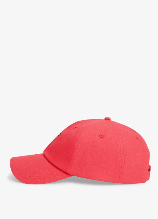 Tommy Hilfiger Pet met logo - detail 2 koraal