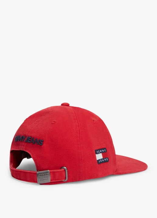 Tommy Hilfiger Pet met logo - achterkant 2 rood