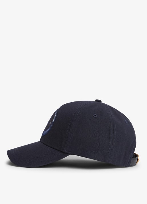 Tommy Hilfiger Pet met logoborduring - detail 2 blauwgrijs