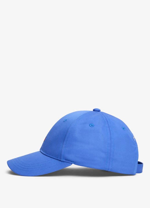 Tommy Hilfiger Pet met logoborduring - achterkant 5 blauw