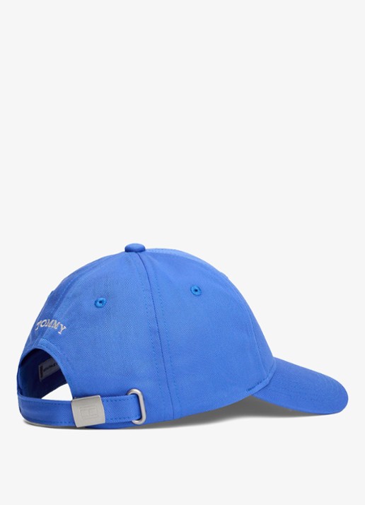 Tommy Hilfiger Pet met logoborduring - voorkant 4 blauw