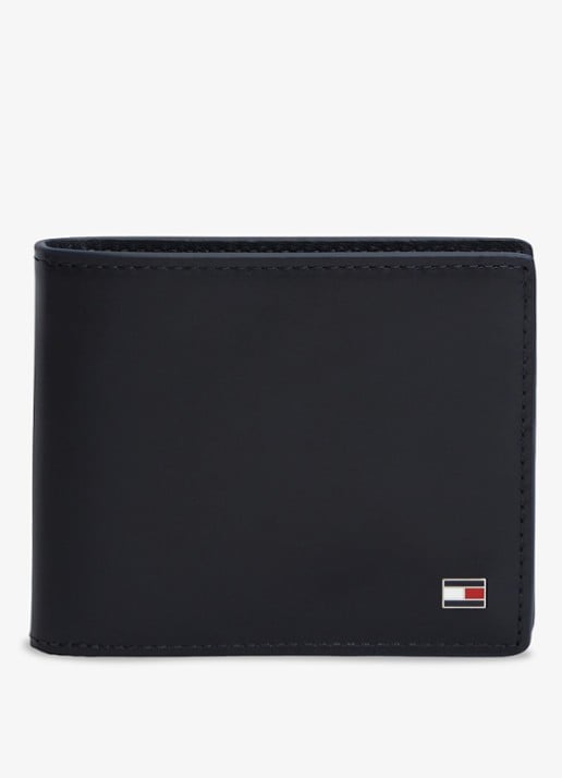 Tommy Hilfiger Portemonnee en sleutelhanger met logo in set van 2 - detail 2 blauwgrijs