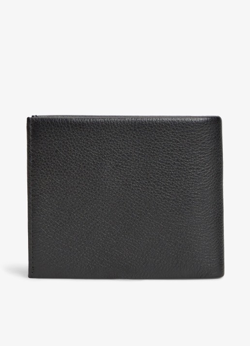 Tommy Hilfiger Portemonnee met logo - achterkant 4 diepzwart