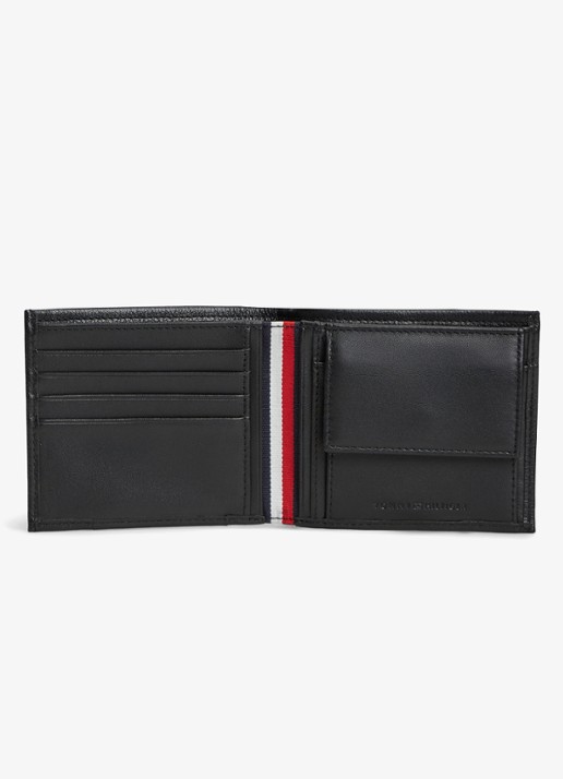 Tommy Hilfiger Portemonnee met logo - detail 2 diepzwart
