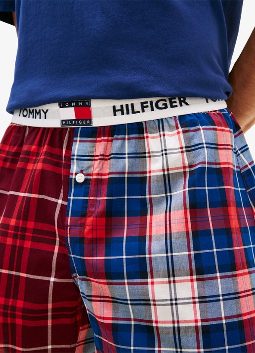 Tommy Hilfiger Pyjamaset met logo - detail 5 multicolor