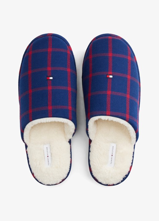Tommy Hilfiger Pyjamaset met ruitdessin 3-delig - detail 3 donkerblauw