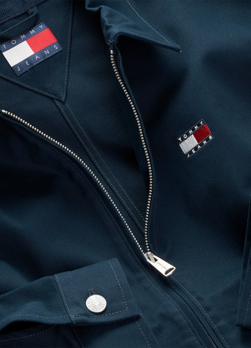 Tommy Hilfiger Regular fit jack met steekzakken - detail 5 denim