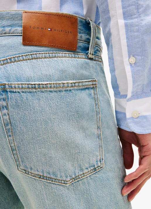 Tommy Hilfiger Regular fit jeans van katoen - detail 5 jeans