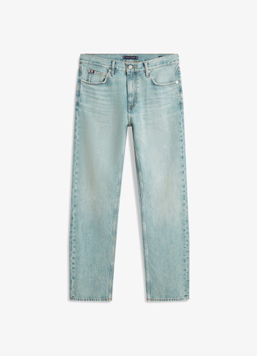 Tommy Hilfiger Regular fit jeans van katoen - voorkant jeans