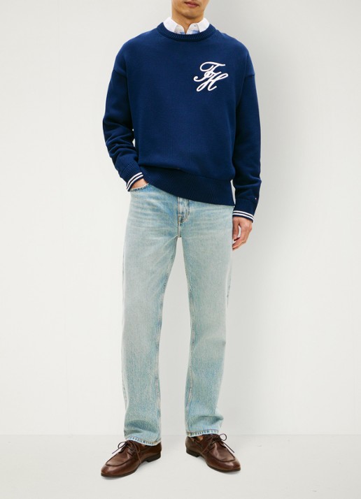 Tommy Hilfiger Regular fit jeans van katoen - voorkant 2 jeans