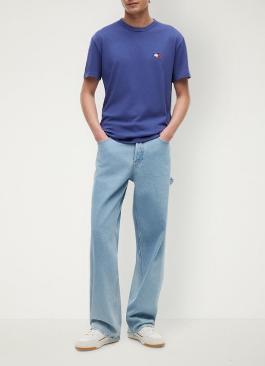 Tommy Hilfiger Regular fit overhemd in linnenblend - voorkant 2 spring olive-pmo / groen