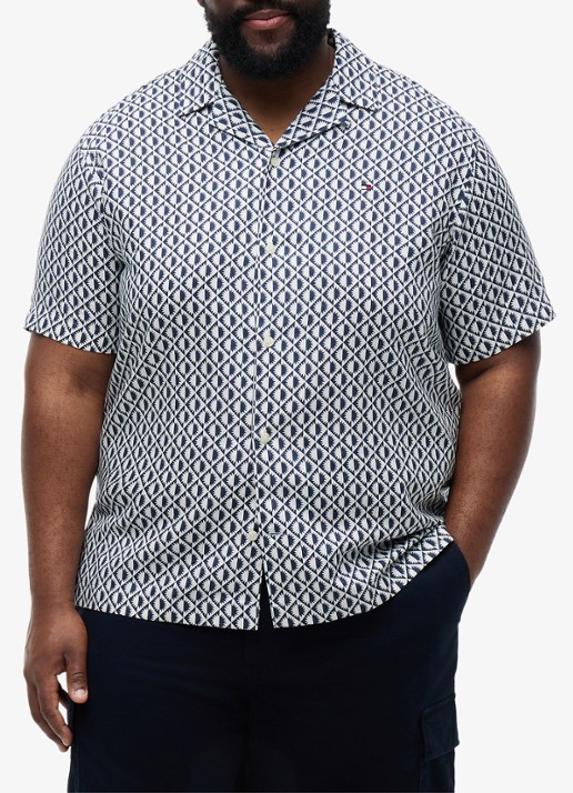 Tommy Hilfiger Regular fit overhemd met grafische print
