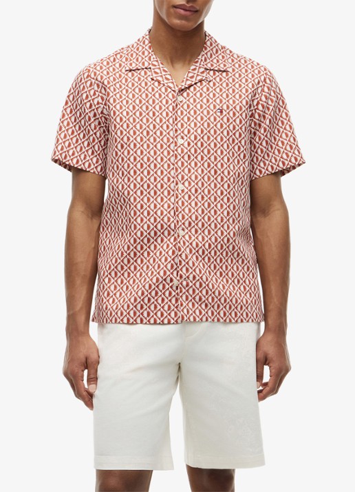 Tommy Hilfiger Regular fit overhemd met grafische print