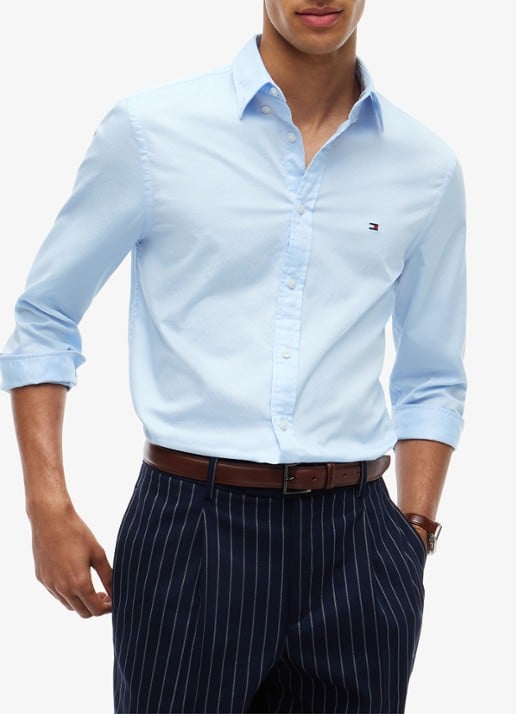 Tommy Hilfiger Regular fit overhemd met logo