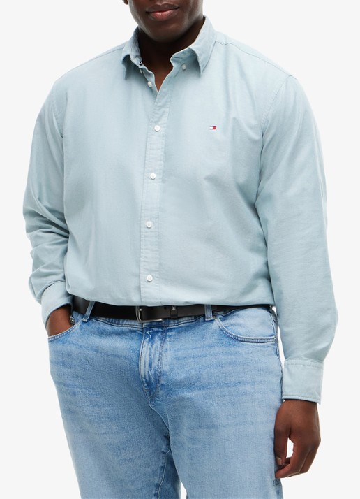 Tommy Hilfiger Regular fit overhemd met logoborduring