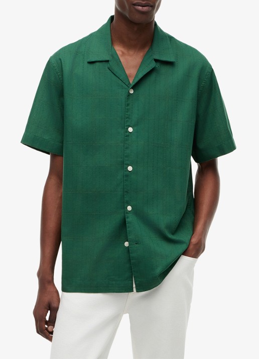 Tommy Hilfiger Regular fit overhemd met ruitdessin