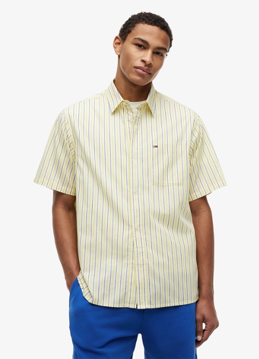Tommy Hilfiger Regular fit overhemd met streepprint