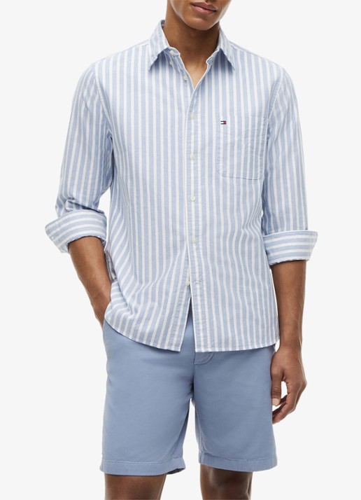 Tommy Hilfiger Regular fit overhemd met streepprint