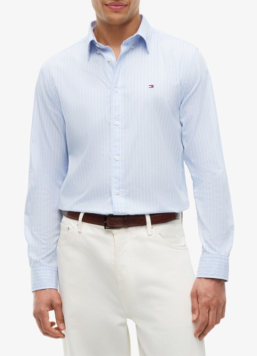 Tommy Hilfiger Regular fit overhemd met streepprint