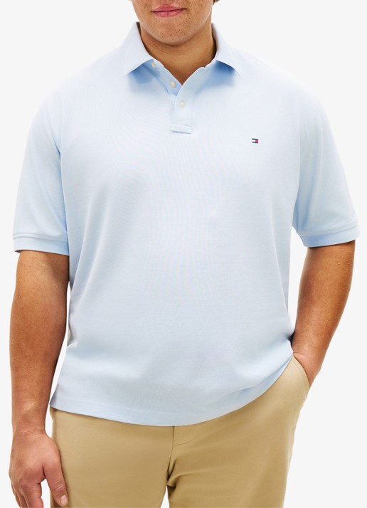 Tommy Hilfiger Regular fit polo in katoenblend