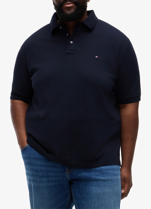 Tommy Hilfiger Regular fit polo in katoenblend