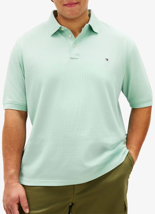 Tommy Hilfiger Regular fit polo in katoenblend