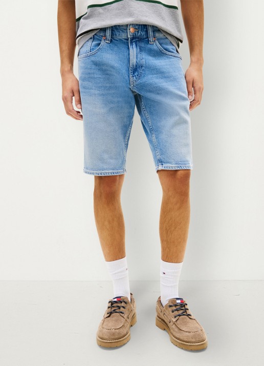Tommy Hilfiger Ronnie slim fit korte broek van denim