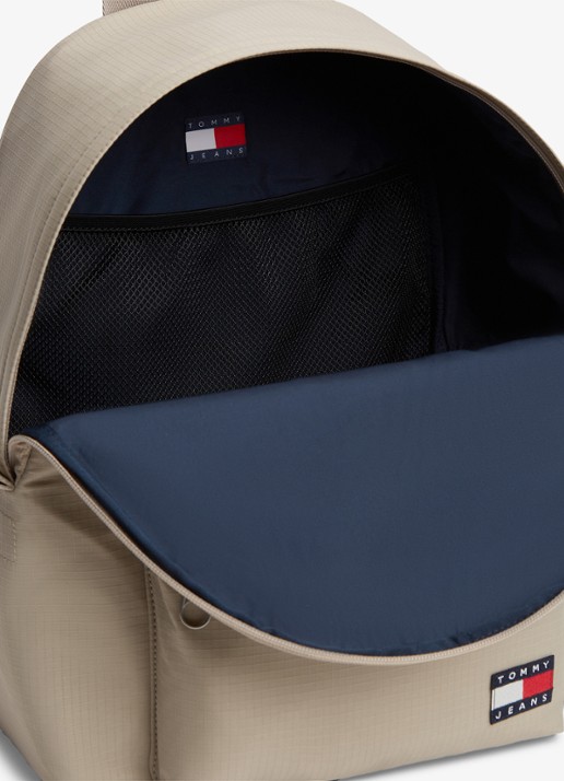 Tommy Hilfiger Rugzak met logo - detail 4 grijs