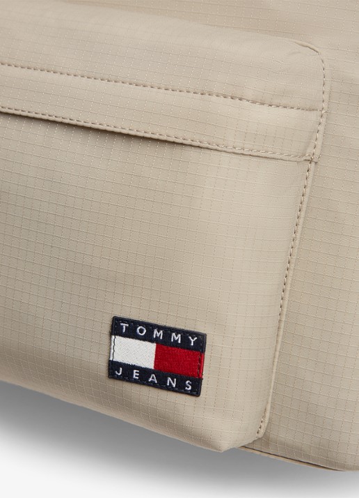 Tommy Hilfiger Rugzak met logo - detail 5 grijs