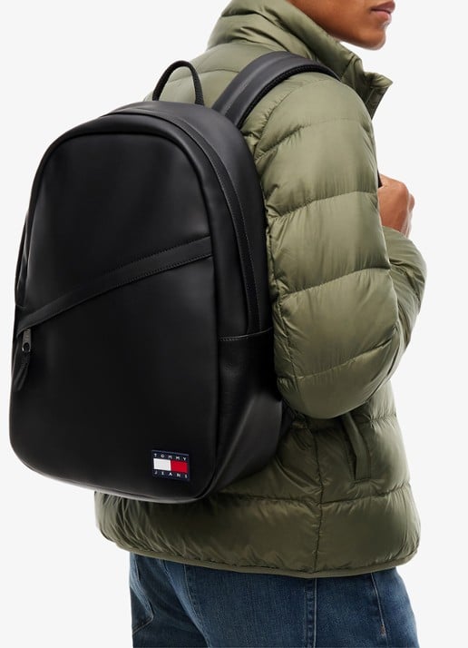 Tommy Hilfiger Rugzak met logo - detail 3 diepzwart