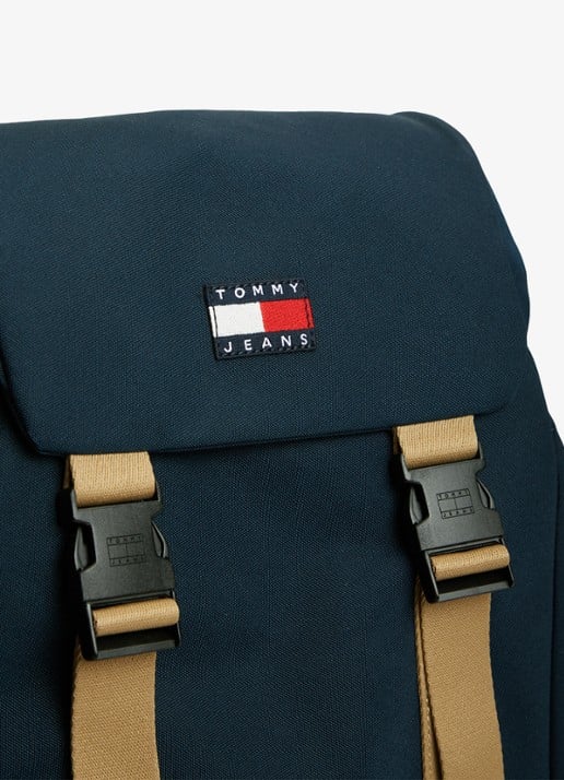 Tommy Hilfiger Rugzak met logo - detail 4 donkerblauw