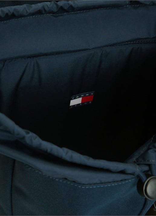 Tommy Hilfiger Rugzak met logo - detail 5 donkerblauw