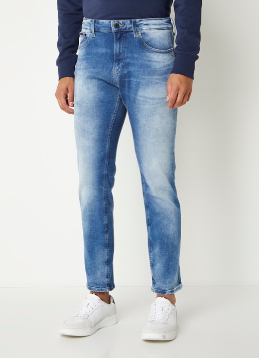 Tommy Hilfiger Scanton slim fit jeans met medium wassing